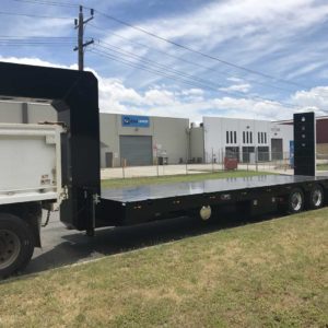 Swan Neck Upt Trailer With Rear Steer Axles