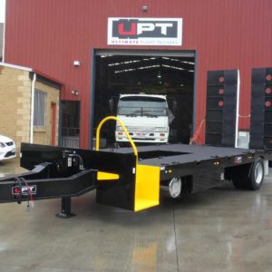 Council Spec Single Axle Machinery Trailer With Acsess Step