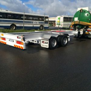 Tandem Axle Hydraulic Leveling Trailer