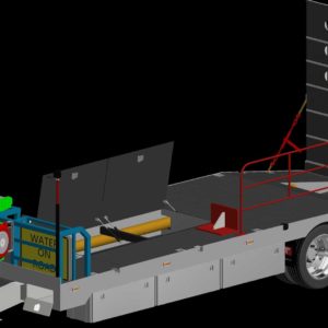 Western Water Custom Trailer Cad Drawing