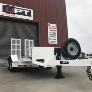 6. 9 Tonne Heavy Duty Trailer Tandem Axle With Spring Ramps
