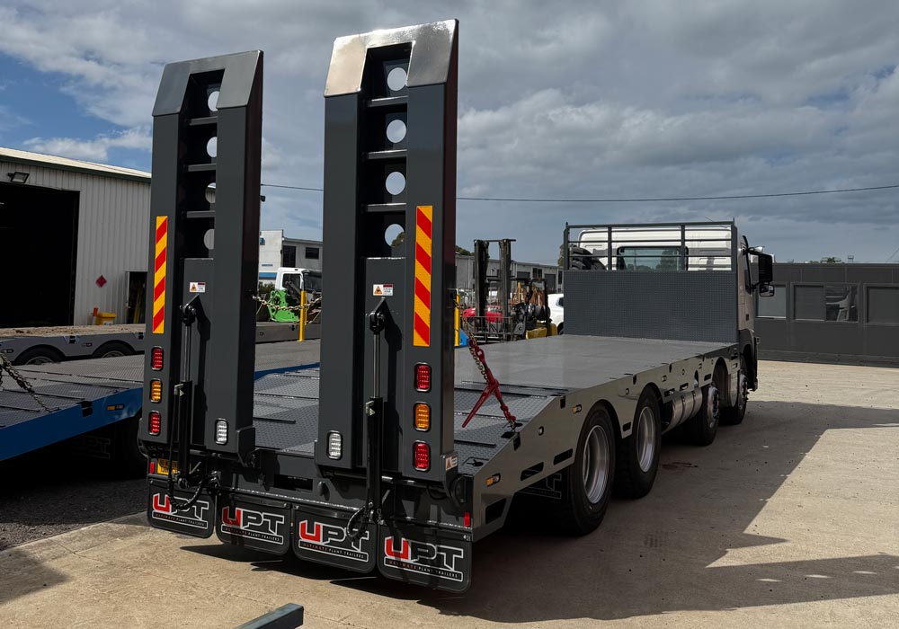 Custom truck tray by Ultimate Plant Trailers in Geelong