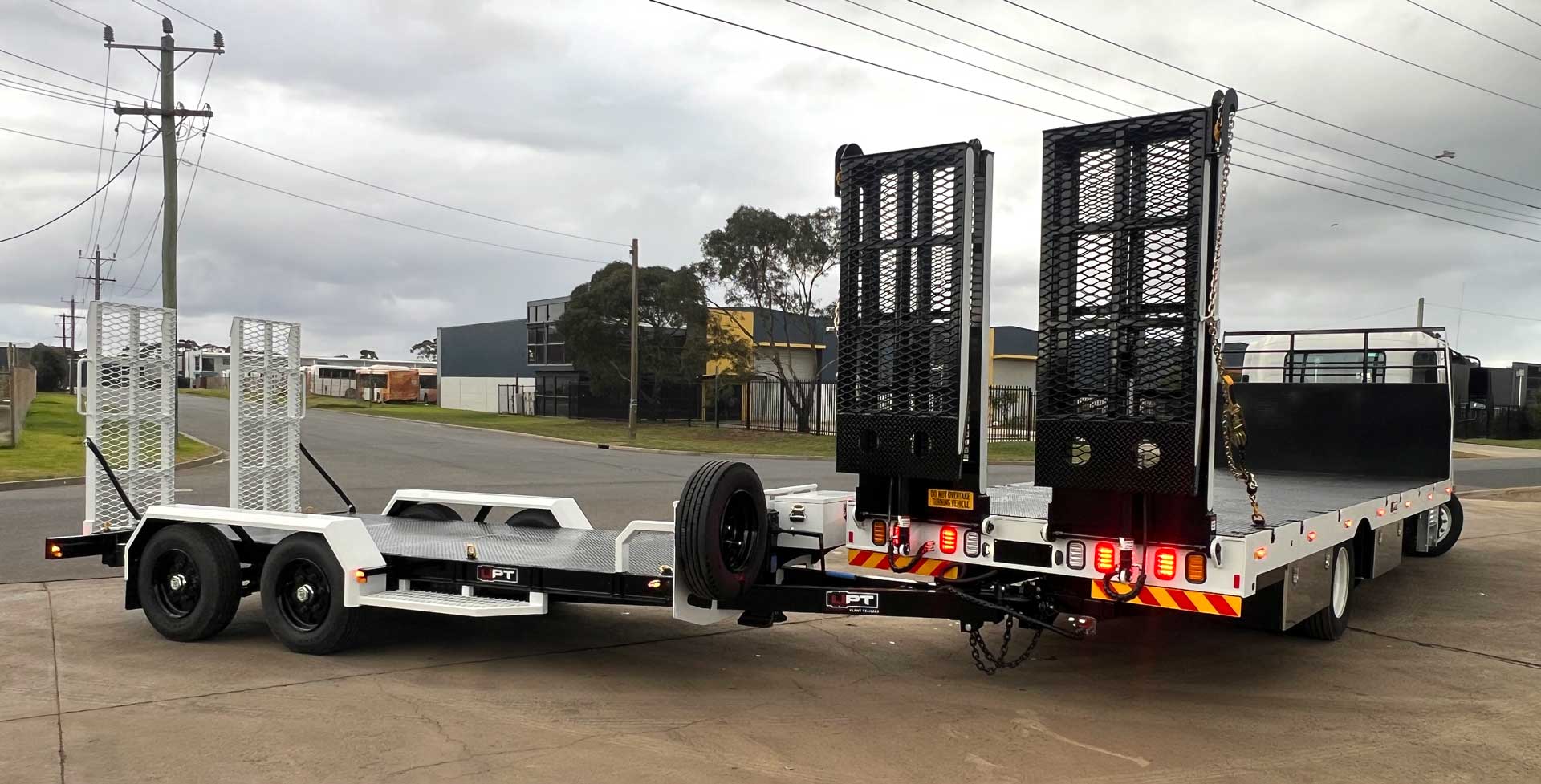 Custom truck tray by Ultimate Plant Trailers in Geelong