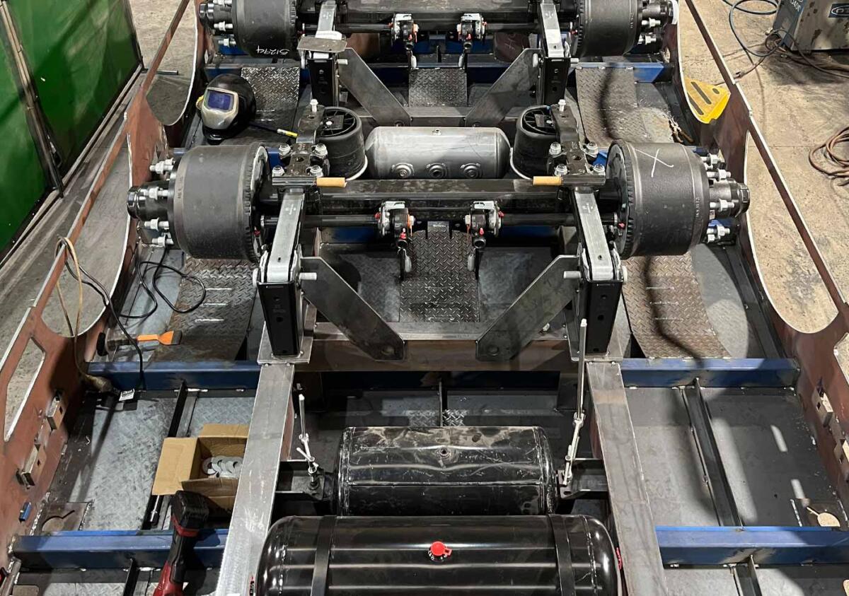 Fabrication of custom plant trailer in Geelong
