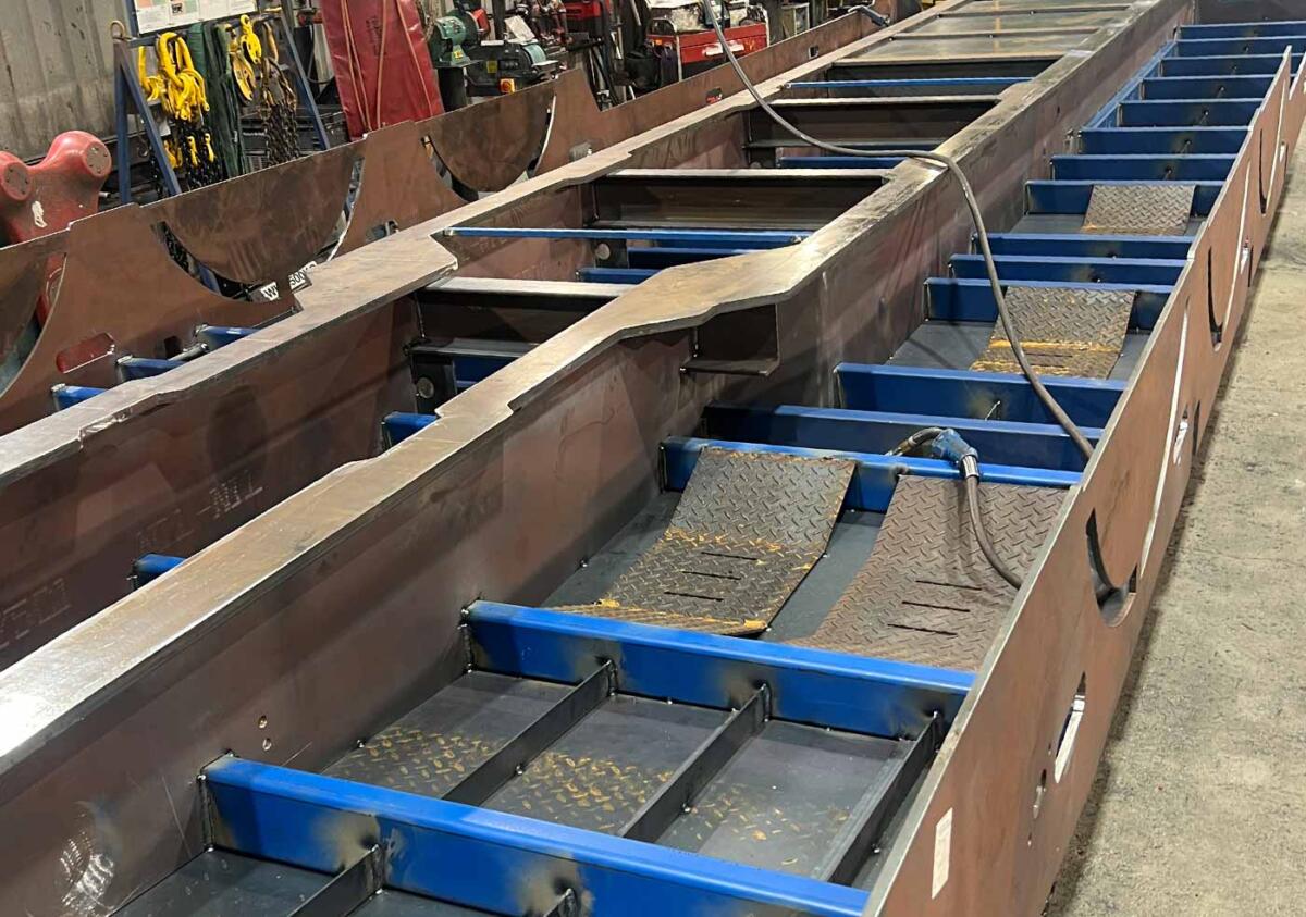 Fabrication of custom plant trailer in Geelong