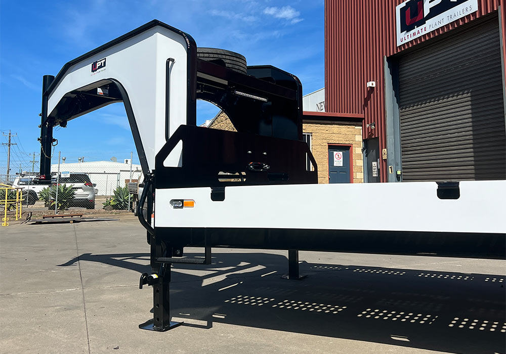 Gooseneck trailer by Ultimate Plant Trailers in Geelong