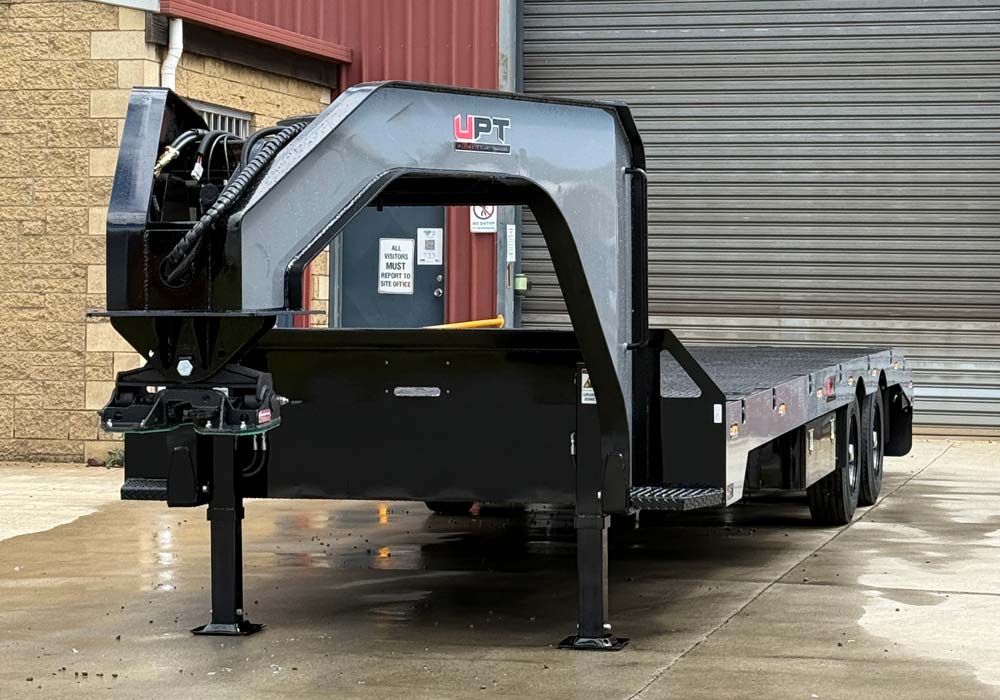 Gooseneck trailer by Ultimate Plant Trailers in Geelong