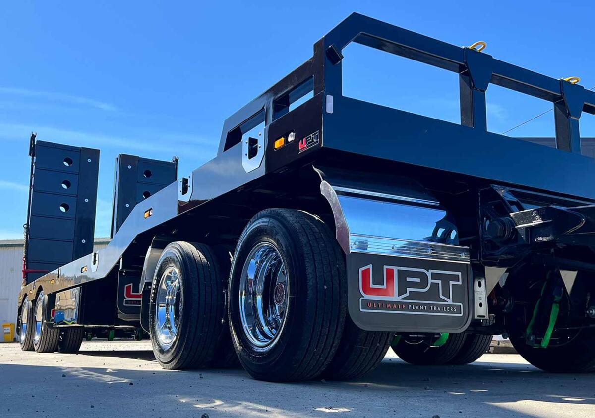 Handover stage of custom trailer build process by Ultimate Plant Trailers in Geelon