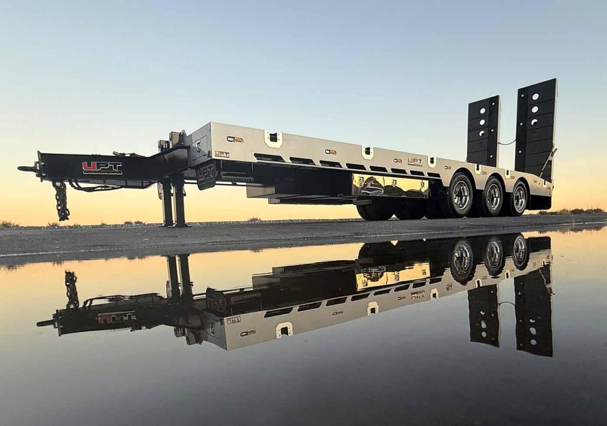 Handover stage of custom trailer build process by Ultimate Plant Trailers in Geelon