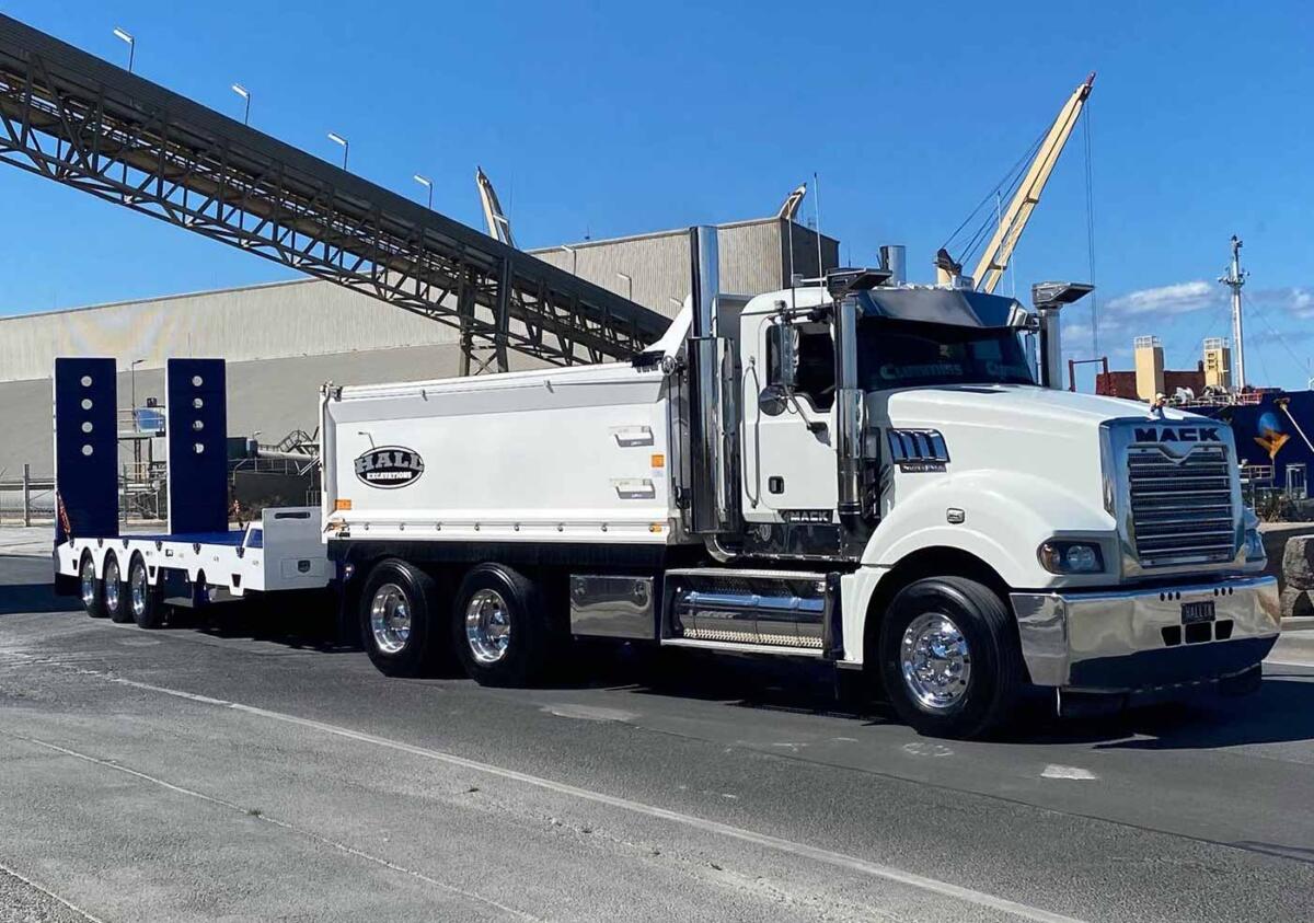 Handover stage of custom trailer build process by Ultimate Plant Trailers in Geelon