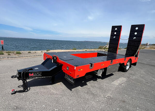 Single Axle Trailer with K-Hitch Airbag Suspension