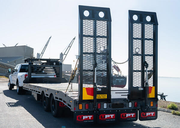 Gooseneck Tandem Axle Trailer with K-Hitch Spring Suspension