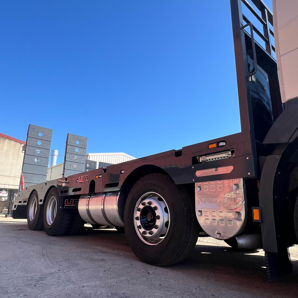 Custom truck tray by Ultimate Plant Trailers in Geelong